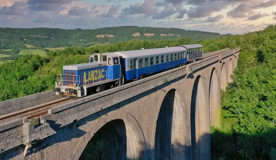 Vélorail Train touristique du Larzac