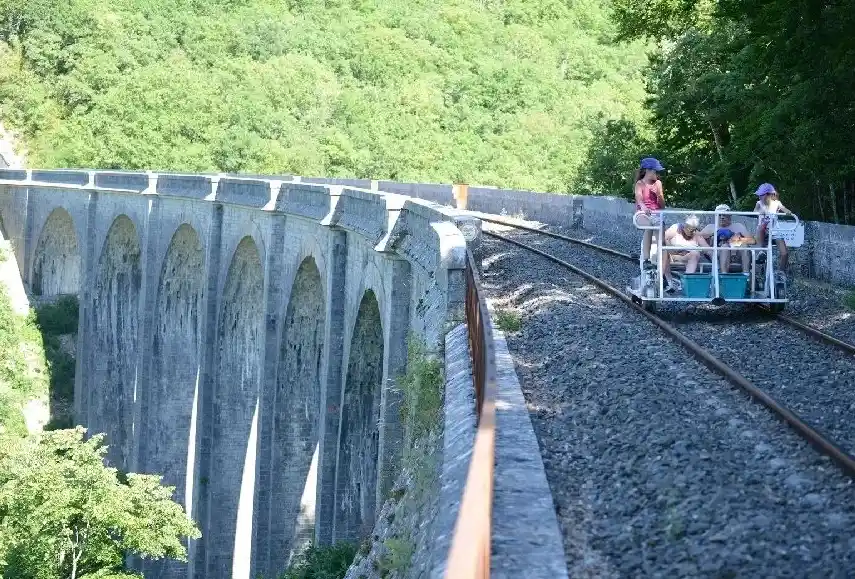 Vélorail Train touristique du Larzac