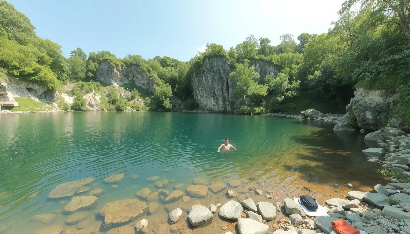 ou se baigner dans le tarn