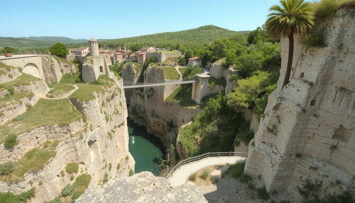 circuit des passerelles à bozouls