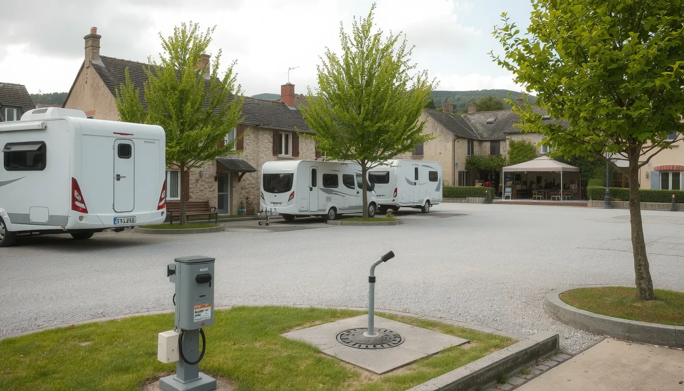 aire de camping-cars de laissac