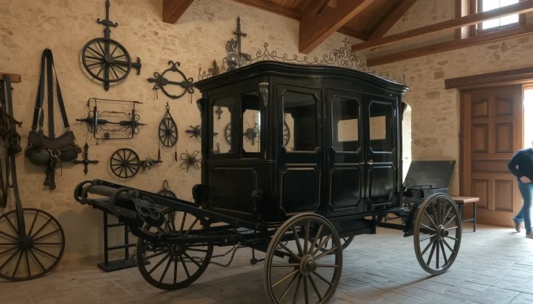 Musée du corbillard et de l’attelage : Yvan Quercy et sa collection insolite à Cazes-Mondenard